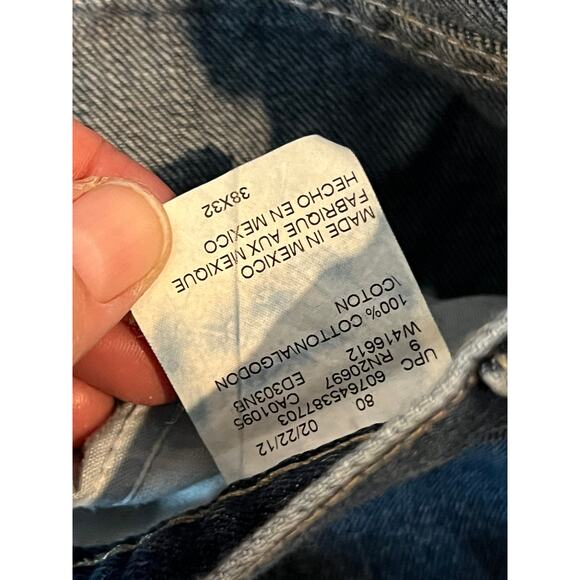 Dickies Carpenter Work Blue Jeans Mens 38x32 - Picture 3 of 3